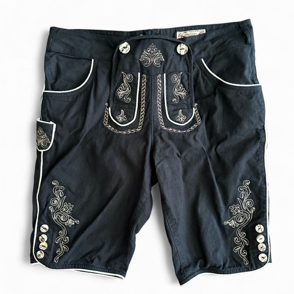 Stockerpoint Short Linen Lederhosen Mina 38